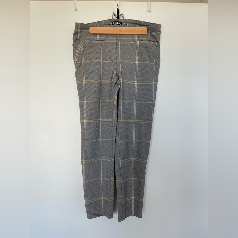 Plaid Medium Soho Stretch Trousers